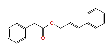 3-Phenyl-2-propenyl phenylacetate